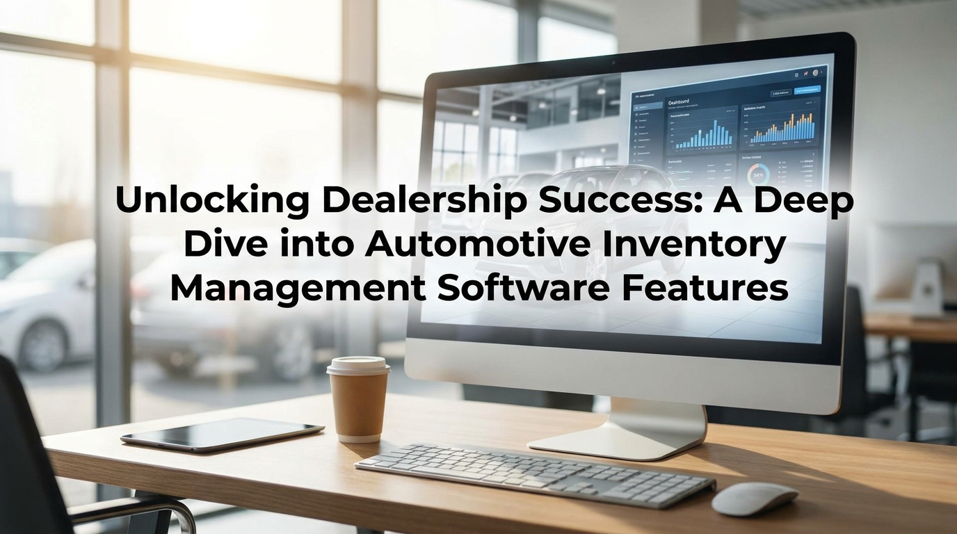 Key Features of Automotive Inventory Management Software